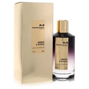 Mancera Amber & Roses von Mancera Eau de Parfum Spray (Unisex) 4 oz für Frauen Mancera Amber & Roses von Mancera Eau de Parfum Spray (Unisex) 4 oz für Frauen