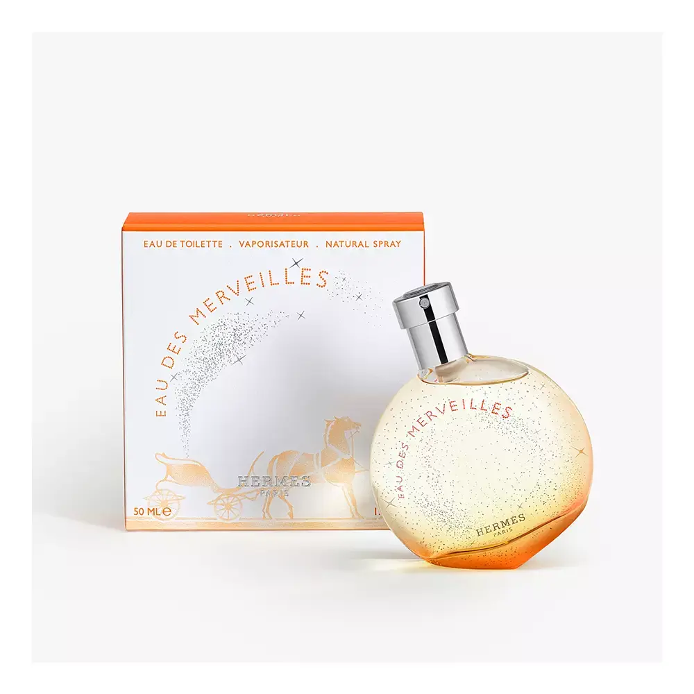 <span class="notranslate">HERMES EAU DES MERVEILLES</span> Eau De Toilette 1.6 oz for Women