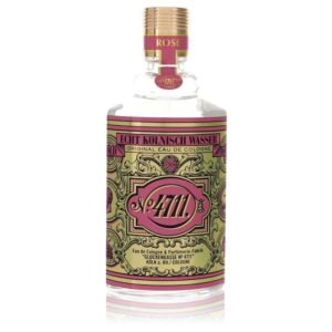 <span class="notranslate">4711 FLORAL COLLECTION ROSE</span> Eau De Cologne (TESTER) 3.4 oz Unisex