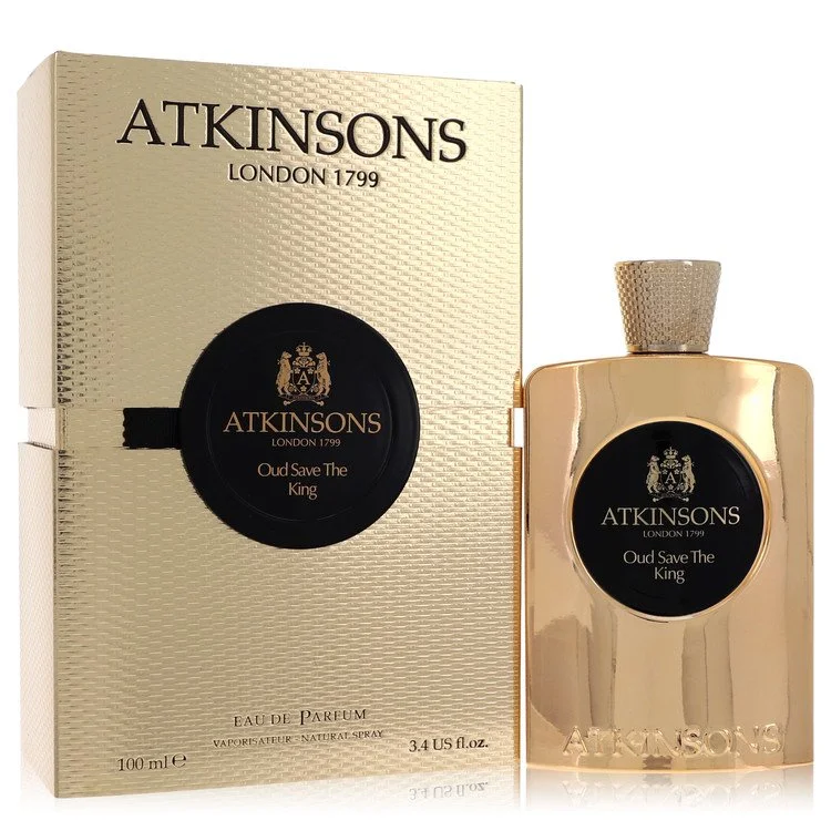 <span class="notranslate">ATKINSONS Oud Save The King</span> Eau De Parfum 3.3 oz for Men 8011003867158
