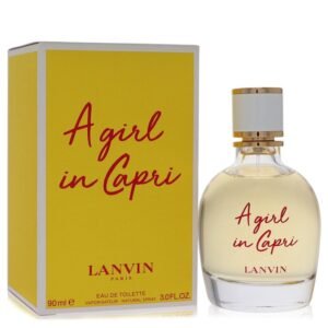 <span class="notranslate">LANVIN A GIRL IN CAPRI</span> Eau De Toilette 3 oz for Women