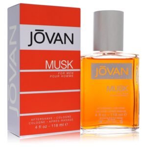JOVAN मस्क आफ्टर शेव / यू डी कोलोन 4 oz पुरुषों के लिए