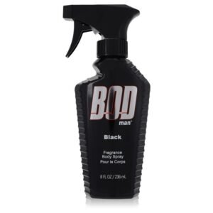 PARFUMS DE COEUR BOD MAN BLACK Body Spray 8 oz for Men