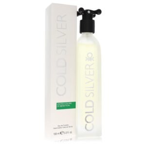 <span class="notranslate">BENETTON COLD SILVER</span> Eau De Toilette 3.3 oz for Men