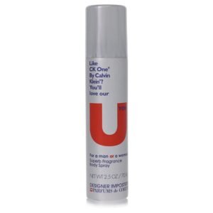 PARFUMS DE COEUR DESIGNER IMPOSTERS U YOU Deodorant Body Spray 2.5 oz Unisex PARFUMS DE COEUR DESIGNER IMPOSTERS U YOU Deodorant Body Spray 2.5 oz Unisex