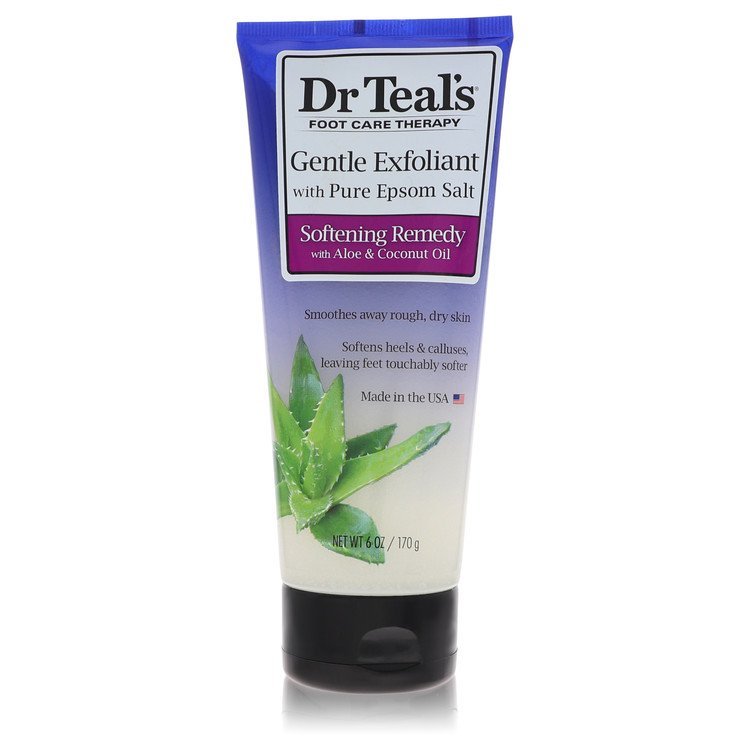 DR TEAL'S GENTLE EXFOLIANT WITH PURE EPSON SALT Gentle Exfoliant 6 oz Unisex DR TEAL'S GENTLE EXFOLIANT WITH PURE EPSON SALT Gentle Exfoliant 6 oz Unisex
