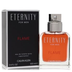 <span class="notranslate">CALVIN KLEIN ETERNITY FLAME</span> Eau De Toilette 3.4 oz for Men