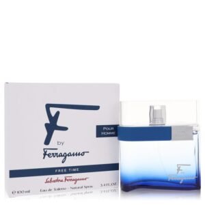 <span class="notranslate">SALVATORE FERRAGAMO F FREE TIME</span> Eau De Toilette 3.4 oz for Men