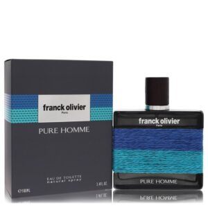 <span class="notranslate">FRANCK OLIVIER PURE HOMME</span> Eau De Toilette 3.4 oz for Men