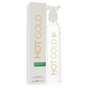 <span class="notranslate">BENETTON HOT GOLD</span> Eau De Toilette 3.3 oz for Women