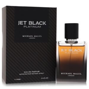 Jet Black Platinum von Michael Malul Eau De Parfum Spray 3.4 oz für Männer Jet Black Platinum von Michael Malul Eau De Parfum Spray 3.4 oz für Männer