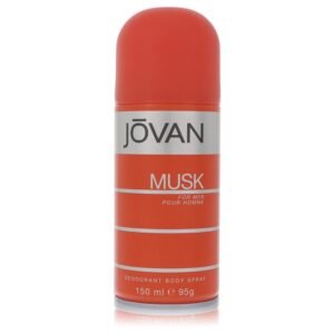 JOVAN MUSK Deodorant Spray 5 oz for Men