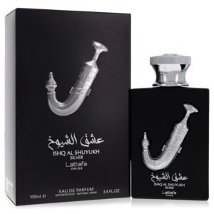 <span class="notranslate">LATTAFA PRIDE ISHQ AL SHUYUKH SILVER</span> Eau De Parfum 3.4 oz Unisex