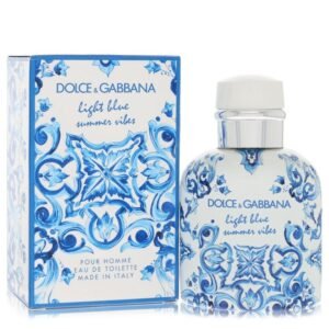 <span class="notranslate">DOLCE & GABBANA LIGHT BLUE SUMMER VIBES</span> Eau De Toilette 2.5 oz for Men