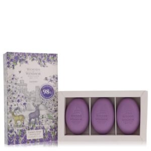 WOODS OF WINDSOR LAVENDER Fine English Soap 3 x 2.1 oz for Women