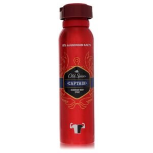 OLD SPICE CAPTAIN Deodorant Spray 5 oz for Men