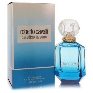 <span class="notranslate">ROBERTO CAVALLI PARADISO AZZURRO</span> Eau De Parfum 2.5 oz for Women