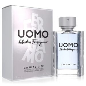 <span class="notranslate">SALVATORE FERRAGAMO UOMO CASUAL LIFE</span> Eau De Toilette 3.4 oz for Men