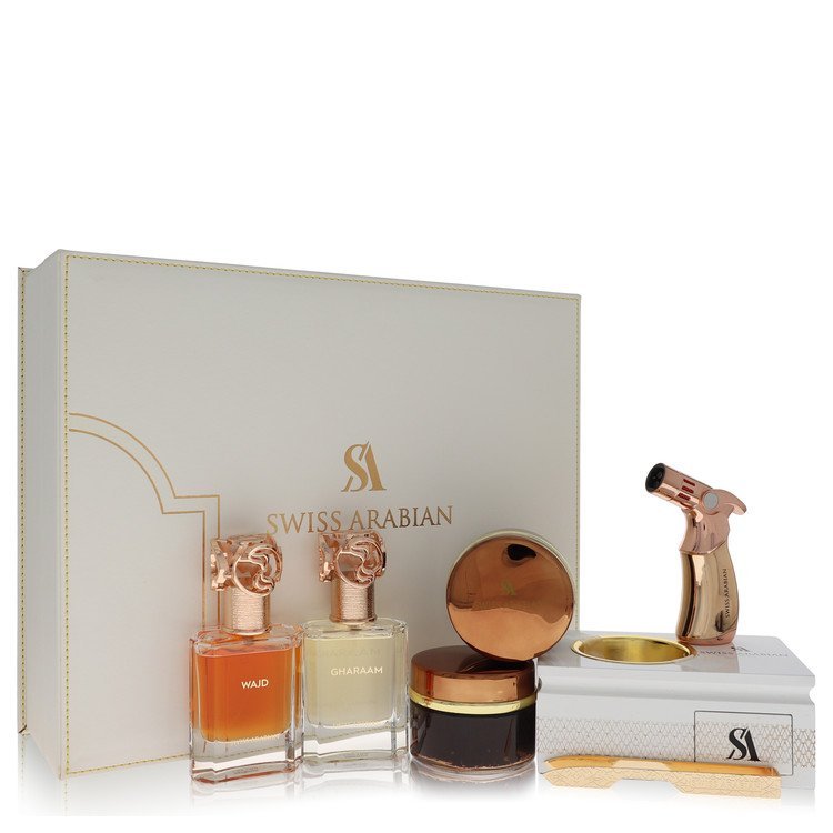 SWISS ARABIAN BAKHOOR DUKHOON AL HARAM Gift Set for Men SWISS ARABIAN BAKHOOR DUKHOON AL HARAM Gift Set for Men