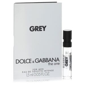 DOLCE & GABBANA THE ONE GREY Eau De Toilette Intense (Probe) 0.05 oz für Männer