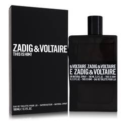 <span class="notranslate">ZADIG & VOLTAIRE THIS IS HIM</span> Eau De Toilette 3.4 oz for Men