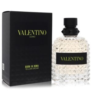 <span class="notranslate">VALENTINO UOMO BORN IN ROMA YELLOW DREAM</span> Eau De Toilette 3.4 oz for Men