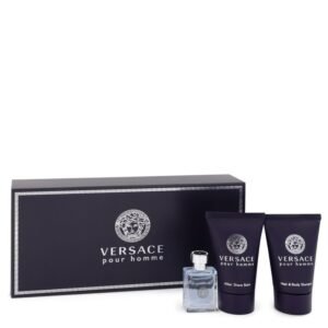 VERSACE POUR HOMME पुरुषों के लिए उपहार सेट