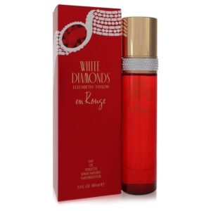 <span class="notranslate">ELIZABETH TAYLOR WHITE DIAMONDS EN ROUGE</span> Eau De Toilette 3.3 oz for Women