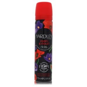<span class="notranslate">YARDLEY LONDON YARDLEY POPPY & VIOLET</span> Body Spray 2.6 oz for Women