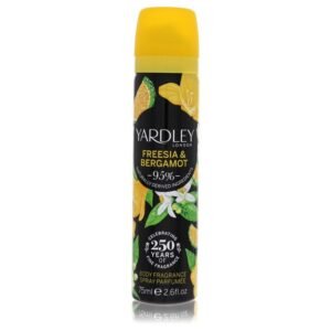<span class="notranslate">YARDLEY LONDON YARDLEY FREESIA & BERGAMOT</span> Body Spray 2.6 oz for Women