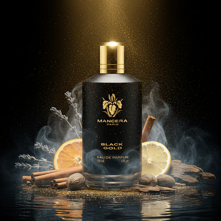 <span class="notranslate">MANCERA BLACK GOLD</span> Eau De Parfum 4 oz for Men