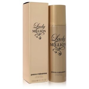 PACO RABANNE LADY MILLION Deodorant Spray 5 oz for Women PACO RABANNE LADY MILLION Deodorant Spray 5 oz for Women