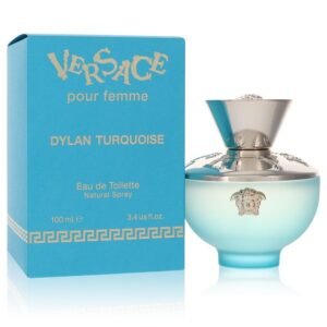 Versace Pour Femme Dylan Turquoise by Versace Eau De Toilette Spray 3.4 oz for Women Versace Pour Femme Dylan Turquoise by Versace Eau De Toilette Spray 3.4 oz for Women