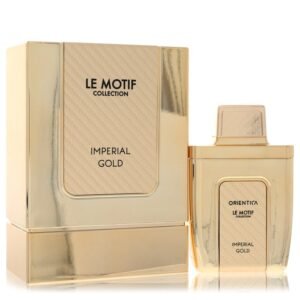 <span class="notranslate">ORIENTICA LE MOTIF IMPERIAL GOLD</span> Eau De Parfum 2.9 oz for Men