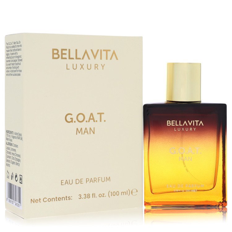 <span class="notranslate">BELLAVITA G.O.A.T</span> Eau De Parfum 3.38 oz for Men <span class="notranslate">BELLAVITA G.O.A.T</span> Eau De Parfum 3.38 oz for Men