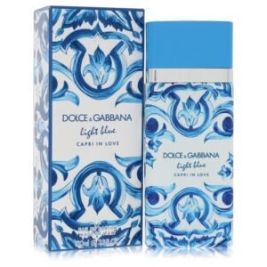 DOLCE & GABBANA LIGHT BLUE CAPRI IN LOVE</span> Eau De Parfum 3.3 oz für Frauen