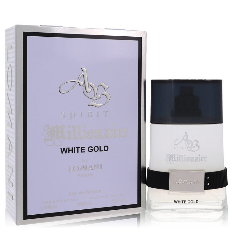 <span class="notranslate">LOMANI AB SPIRIT MILLIONAIRE WHITE GOLD</span> Eau De Parfum 3.3 oz for Men