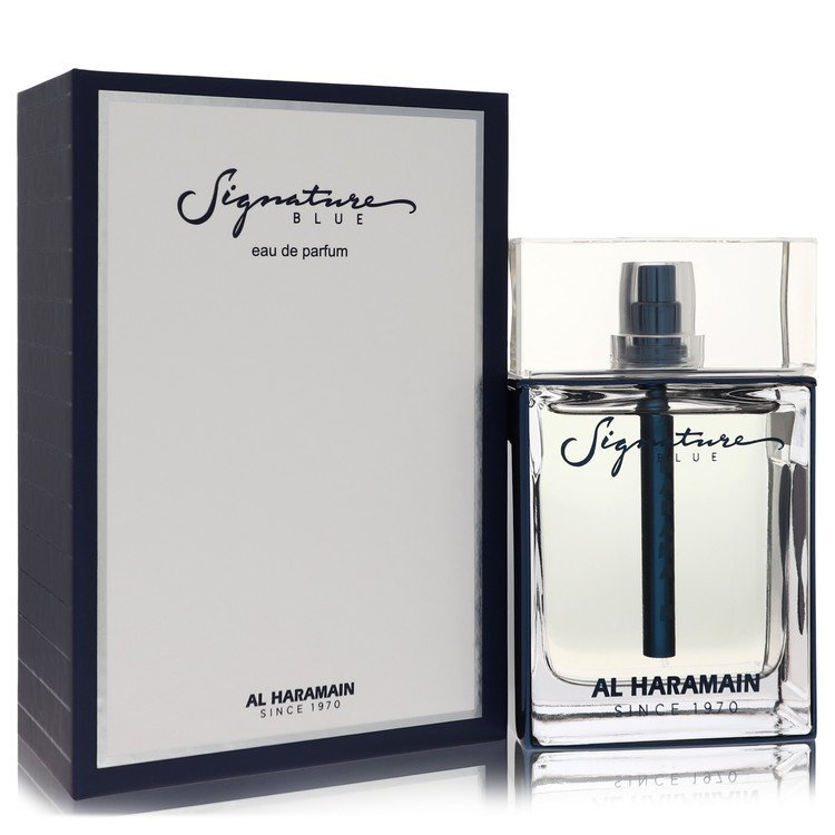 <span class="notranslate">AL HARAMAIN SIGNATURE BLUE</span> Eau De Parfum 3.3 oz for Men