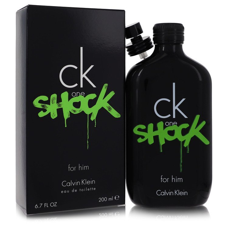 <span class="notranslate">CALVIN KLEIN CK ONE SHOCK</span> Eau De Toilette 6.7 oz for Men