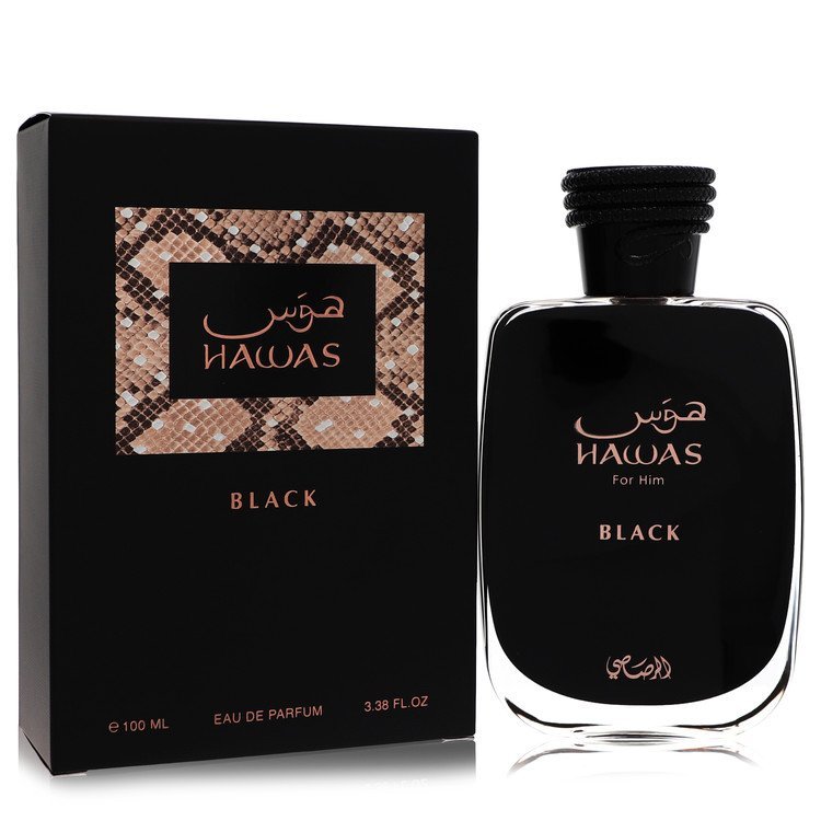 <span class="notranslate">RASASI HAWAS BLACK</span> Eau De Parfum 3.3 oz for Men