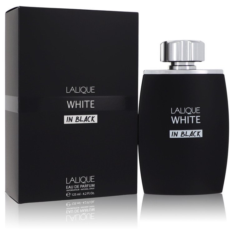 LALIQUE WEISS IN SCHWARZ Eau De Parfum 4.2 oz für Männer