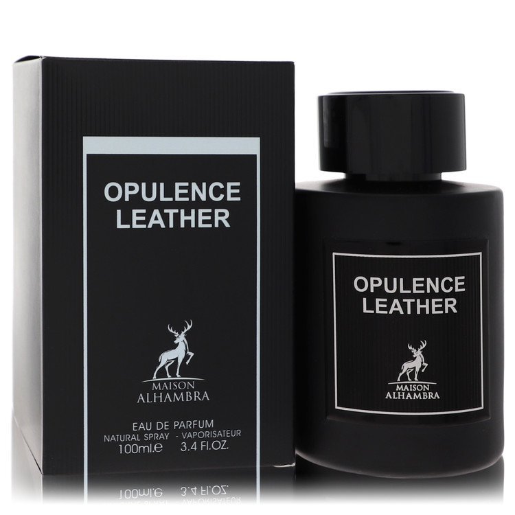 <span class="notranslate">MAISON ALHAMBRA OPULENCE LEATHER</span> Eau De Parfum 3.4 oz for Men