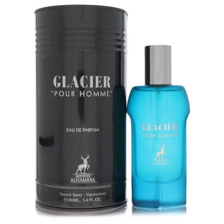 <span class="notranslate">MAISON ALHAMBRA GLACIER POUR HOMME</span> Eau De Parfum 3.4 oz for Men