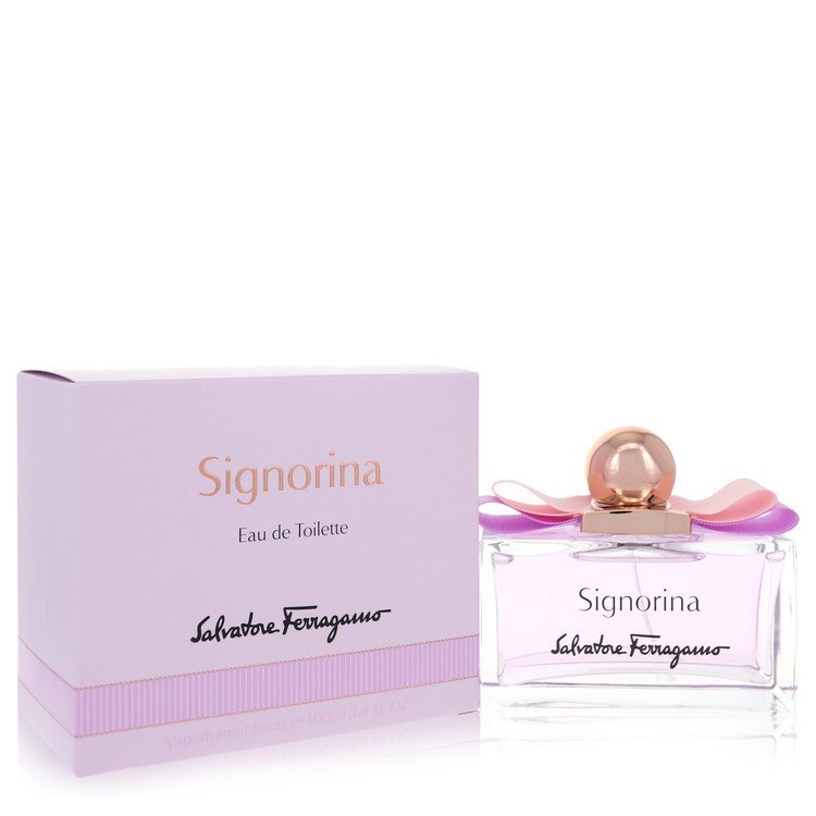<span class="notranslate">SALVATORE FERRAGAMO SIGNORINA</span> Eau De Toilette 3.4 oz for Women