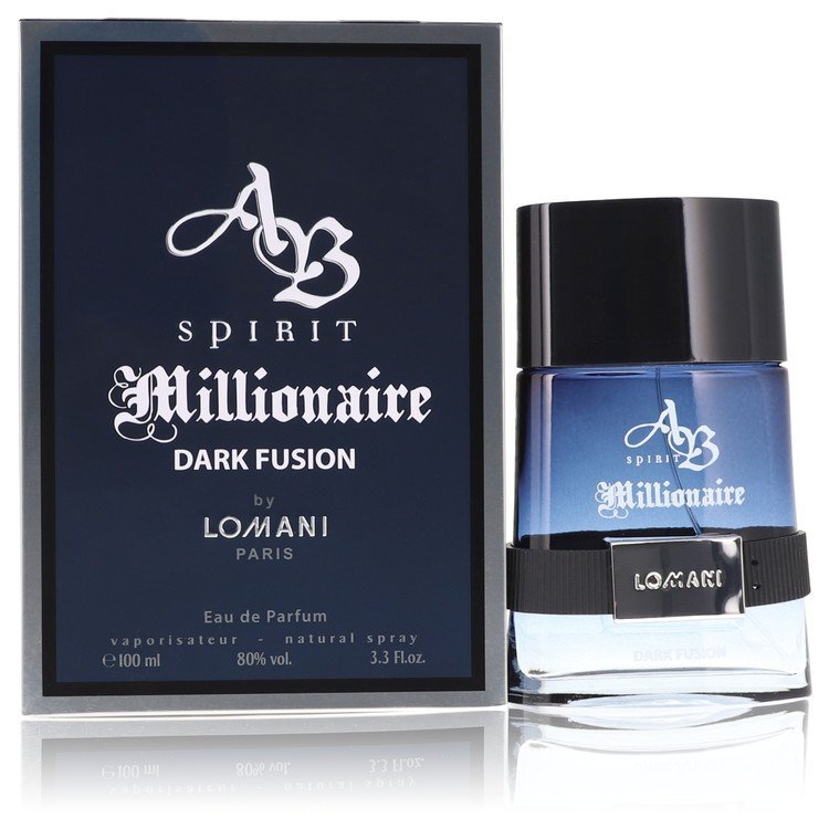 <span class="notranslate">LOMANI SPIRIT MILLIONAIRE DARK FUSION</span> Eau De Parfum 3.3 oz for Men