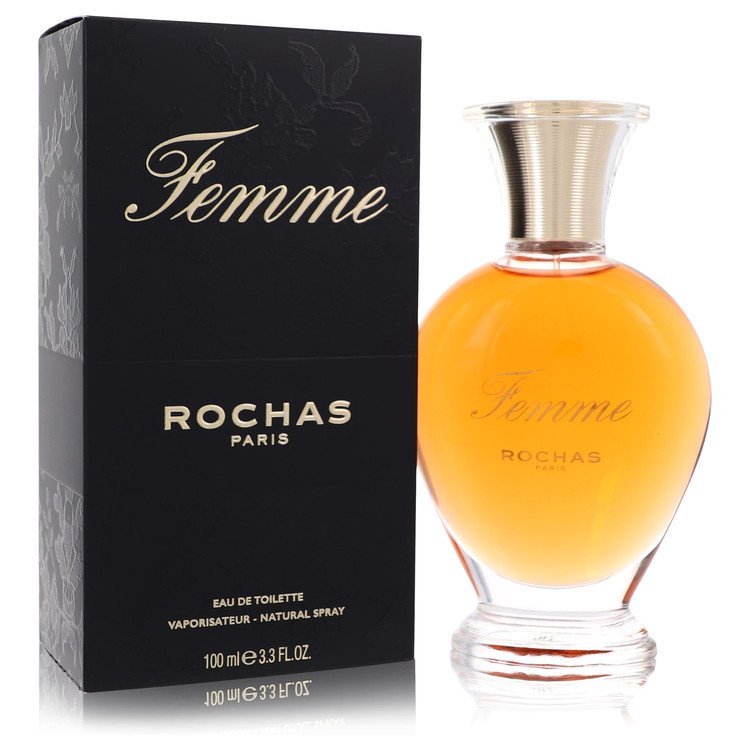 <span class="notranslate">ROCHAS FEMME ROCHAS</span> Eau De Toilette 3.4 oz for Women