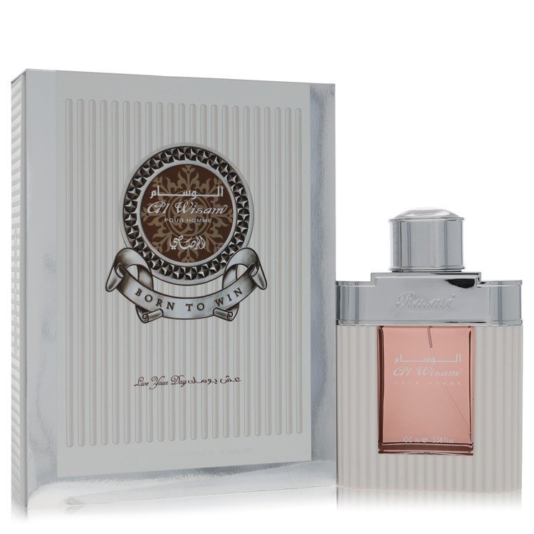 <span class="notranslate">RASASI AL WISAM DAY BORN TO WIN</span> Eau De Parfum 3.33 oz for Men
