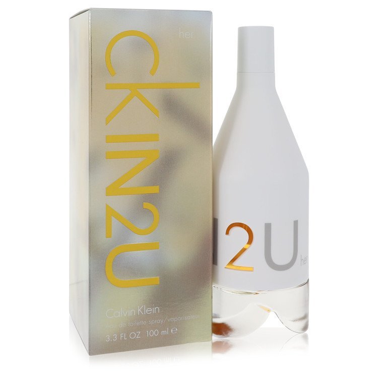 <span class="notranslate">CALVIN KLEIN CK IN 2U</span> Eau De Toilette 3.4 oz for Women