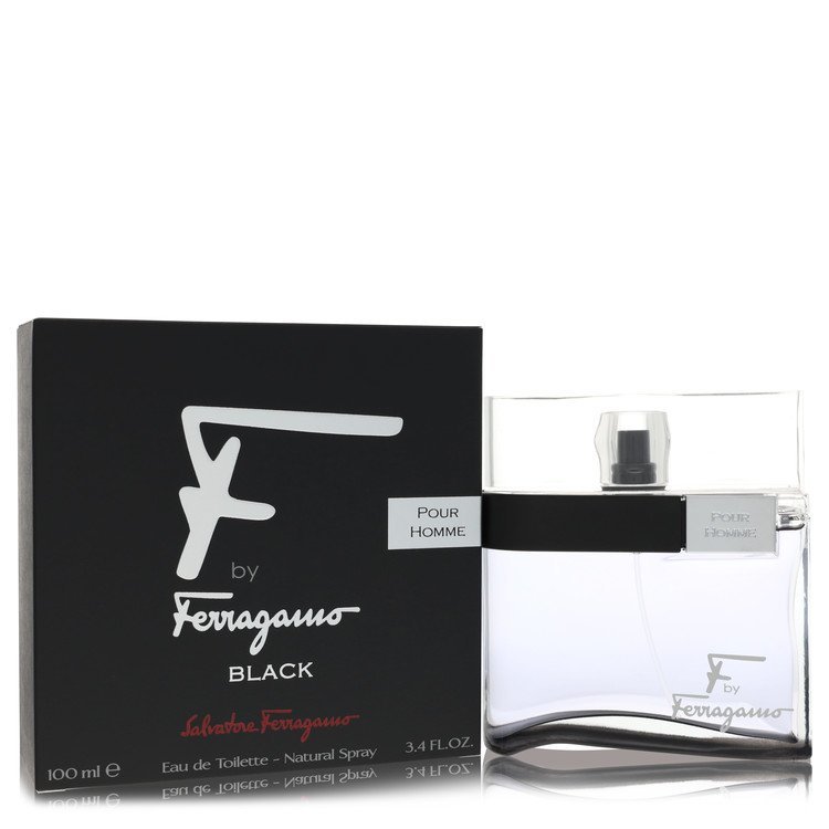 <span class="notranslate">SALVATORE FERRAGAMO F BLACK</span> Eau De Toilette 3.4 oz for Men