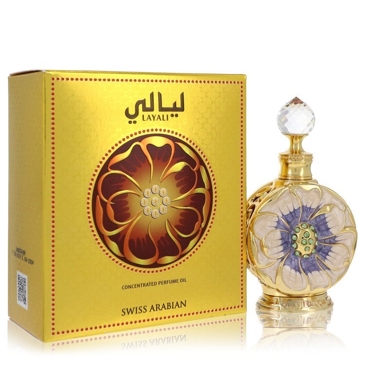 <span class="notranslate">SWISS ARABIAN LAYALI</span> Concentrated Perfume Oil 0.5 oz for Women